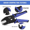 Qibaok Crimping Tool Ratcheting Wire Crimper For Heat Shrink Connector
