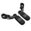 XFMT Black 1-1/4" 32mm Motorcycle Short Angled Highway Engine Guard