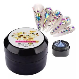 Veraly Pegamento Gel De Construcción P/ Cristales Y Decoración Uñas