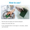 8PCS Scouring Pad - Premium Heavy Duty Scrub Pads, Reusable