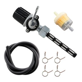 MCHNIC Petrol Tap Fuel Tap with Water Bag & Fuel Filter Fuel Hose for Simson S50 S51 S53 S70 S83 SR1 SR2 MZ ES, SR4-1 Sparrow, SR4-2 Star, SR4-3 Sperber, SR4-4 Habicht