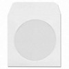 Four Square Media 25 CD Paper Sleeves White with Window