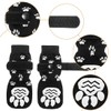 XPEX 4 Pack Non-Slip Dog Socks, Non-Slip Dog Socks for