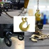 1/4" Clevis Slip Hook, 10 Pack Heavy Duty G70 Steel