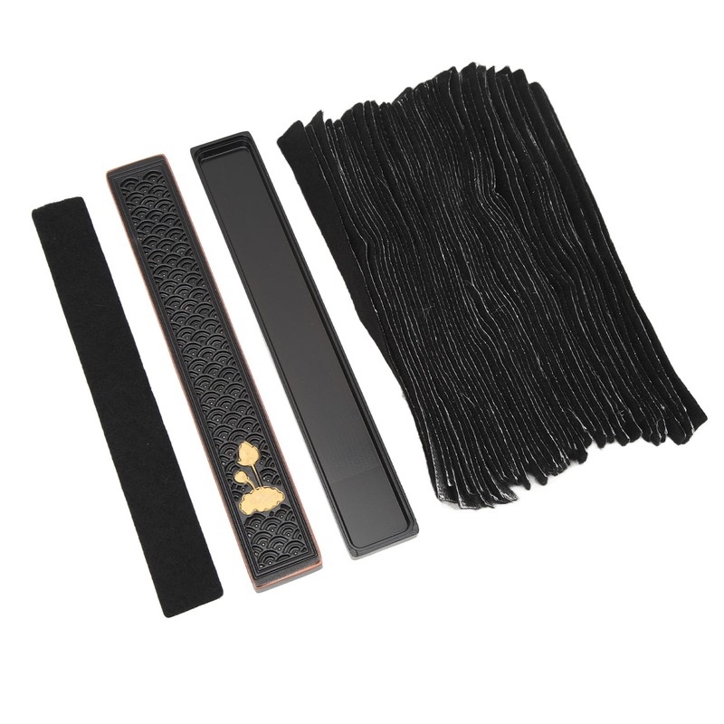 Lying Incense Box Set Thermal Insulation Sandalwood Lying Storage Incense