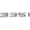 Fidida 335i Emblem Decal Car Numbers Letters Emblem Plating Badge