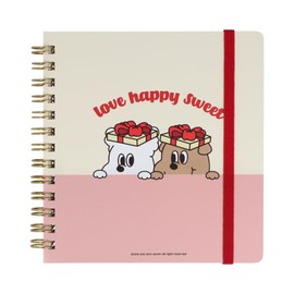 Sunstar Bungu S2642344 1107 (Irgon Chill) Notebook, Ring Notebook, B Pattern