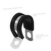 TEHAUX 47pcs R Shaped Stainless Steel Hose Clamp Kit with