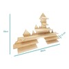 Repisa Estanteria Para Juguetes Castillo Mdf 6 Mm