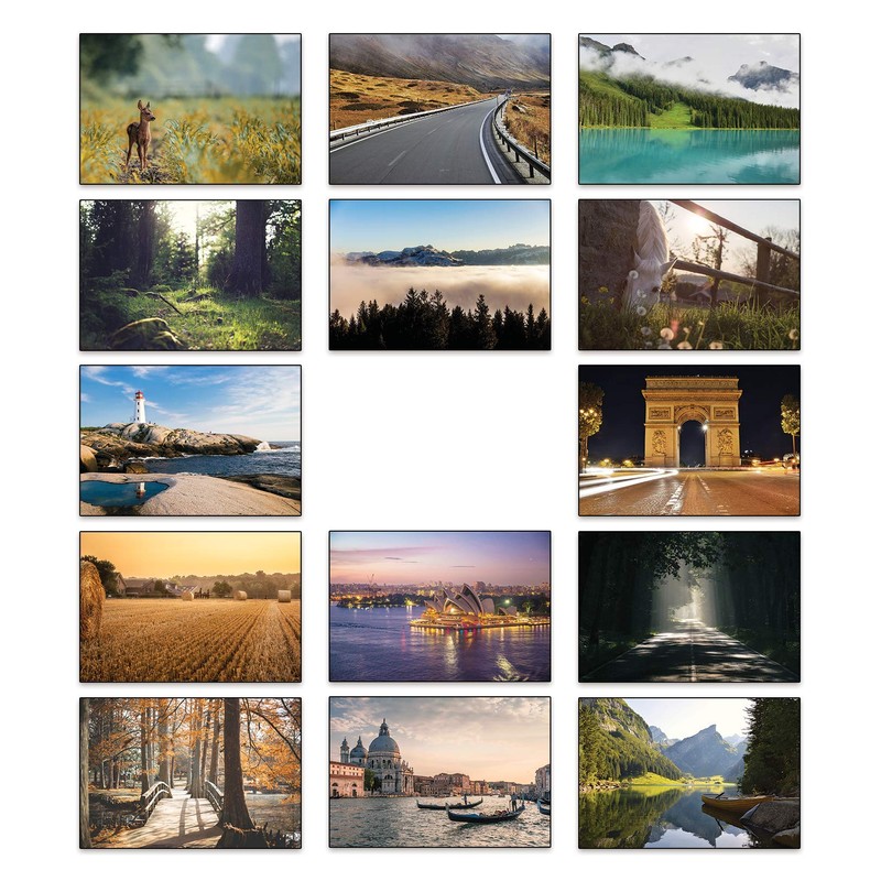 Landscapes Postcards - 100 Different Postcards…