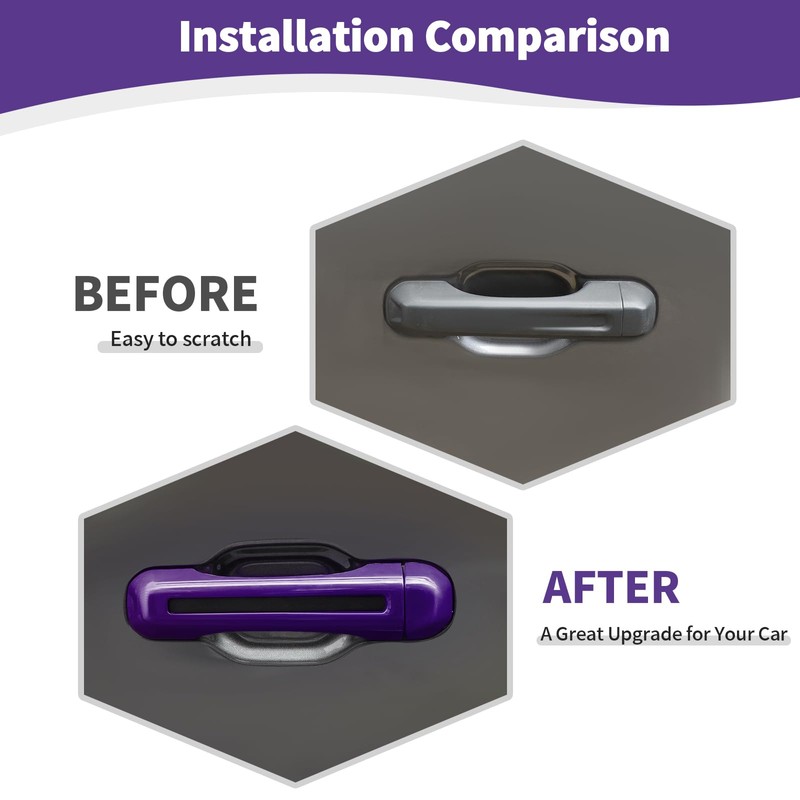 JOSHELA for Jeep JL Tailgate Door Handle Cover Trim Fit