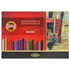 Koh-I-Noor, Gioconda, square hard pastels, pack of 36, 8115 by