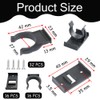 Sctmda Kitchen Skirting Board Clips, Pack of 16, Kitchen Pedestal