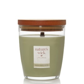 Nature's Wick Sage & White Pepper Scented Candle 10 ounces