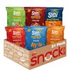 SunChips 100% Whole Grain Chips, Variety Pack, 1 oz Bags,