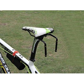 System-S Unisex – Adult's Mounting Device, Black, Fahrradsattel Trinkflaschen