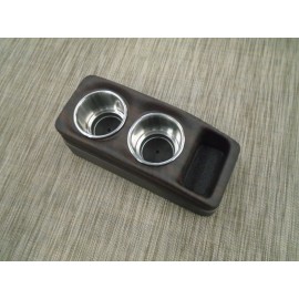 BUYCUPHOLDERS>COM Portable Cup Holders, Zwood Carbon Simtex, Marine RV Pontoon BUYCUPHOLDERS.COM