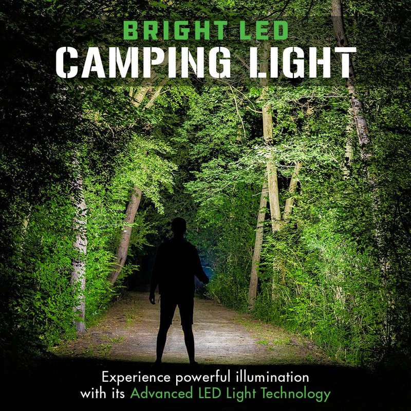 LitezAll 25966 Kodiak Komrade 2500 Lumen Compact Rechargeable Tactical Flashlight