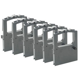 OBV 6 x Compatible Ink Ribbon Replacement for Oki 9002303/9002309 for Oki ML 182 / ML 390 / ML 100 120 172 180 182 183 184 186 188 192 193 195 240 280 320 321 325 351 390 391 3320 3321