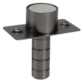 STOBOK 1pc Invisible Door Stopper Stoppers Bedroom Holder Hidden Door Stop Door Accessory Anti-Collision Door Stopper Door Catch Stainless Steel Door Stopper Black Copper