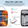 Wsotce Video Game Lunch Box for Boys Gamepad Insulated Lunch