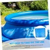 Gatuida Swimming Pool Cover Inflatable for Bathtubs and Pools Pe