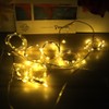 Outdoor Solar Power 120LED Chips Umbrella String Lights for Garden