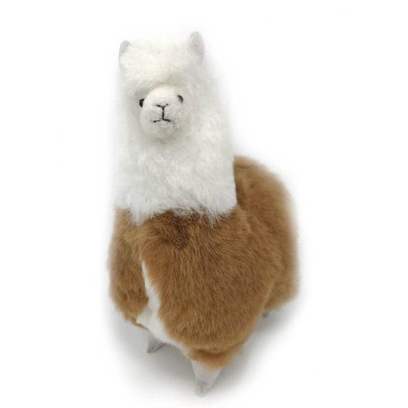 OriginAlpaca - 12" Baby Alpaca Plush Figure - 100% Handmade