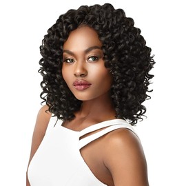 Outre X-Pression 4X Curlette Short Length Yaki Curly Style Synthetic Hair Braid - BOUNCE ROD SET 8" (2T1B/27)