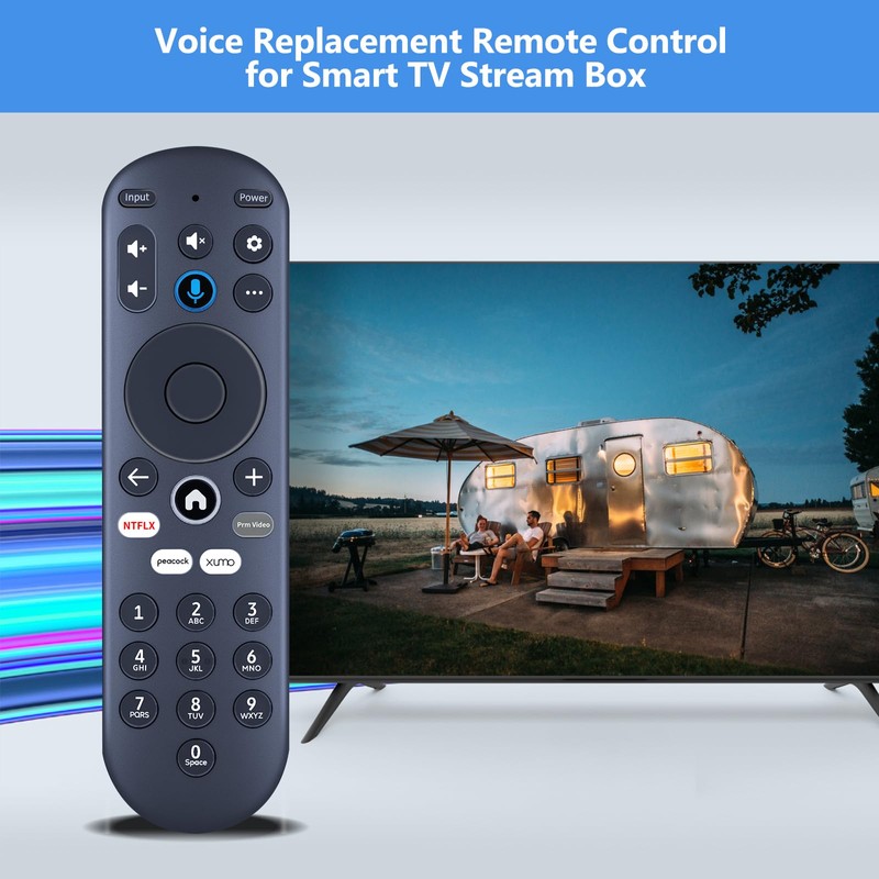 PZL Replacement Voice Remote Control ONLY fit for Element Xumo