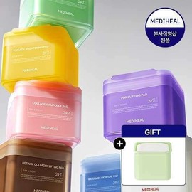 Mediheal Nemo Toner Pad original product + 8 refills, choose 1 1004131 Collagen filled pad, 100 original products + 100 refills, choose 1 / 메디힐 네모 토너패드 본품+리필 8종 택 1 1004131 콜라겐 채움 패드 본품 100매+리필 100매 선택