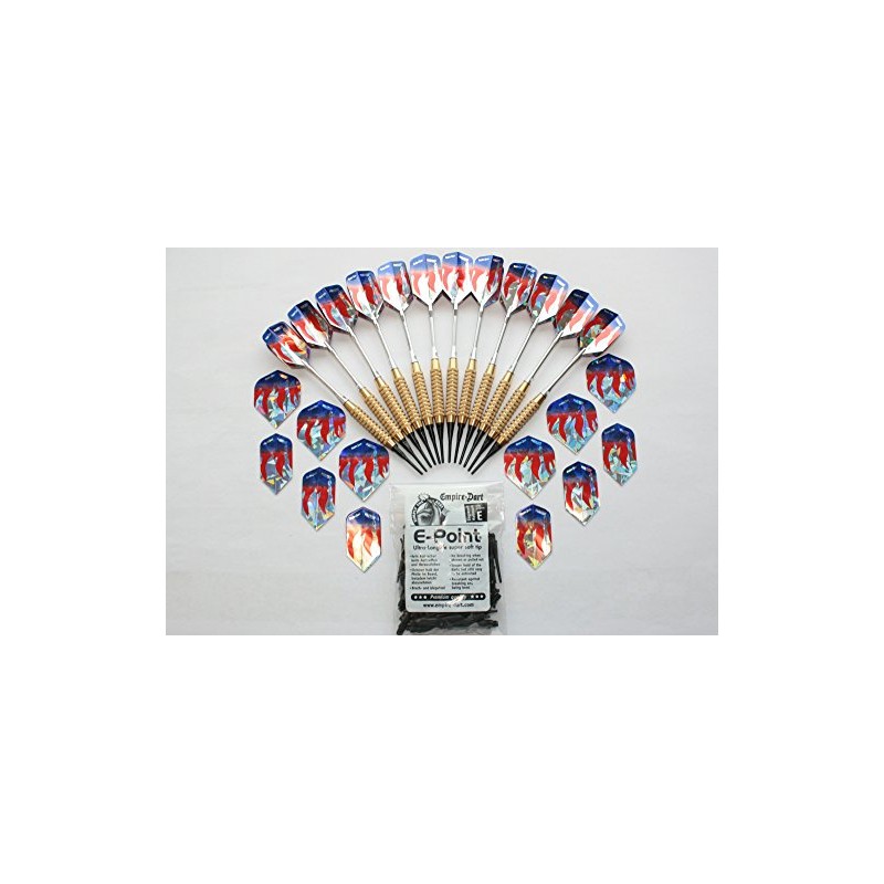 Empire® Dart Tournament Darts WA with Accessories Pack of 12