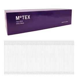 Motex 2 Inch 5000pcs Fine Tagging Gun Fasteners, Clothing Tag Barbs Attachments Price Label for All Fine Price Tag Gun with no Jamming, Clear