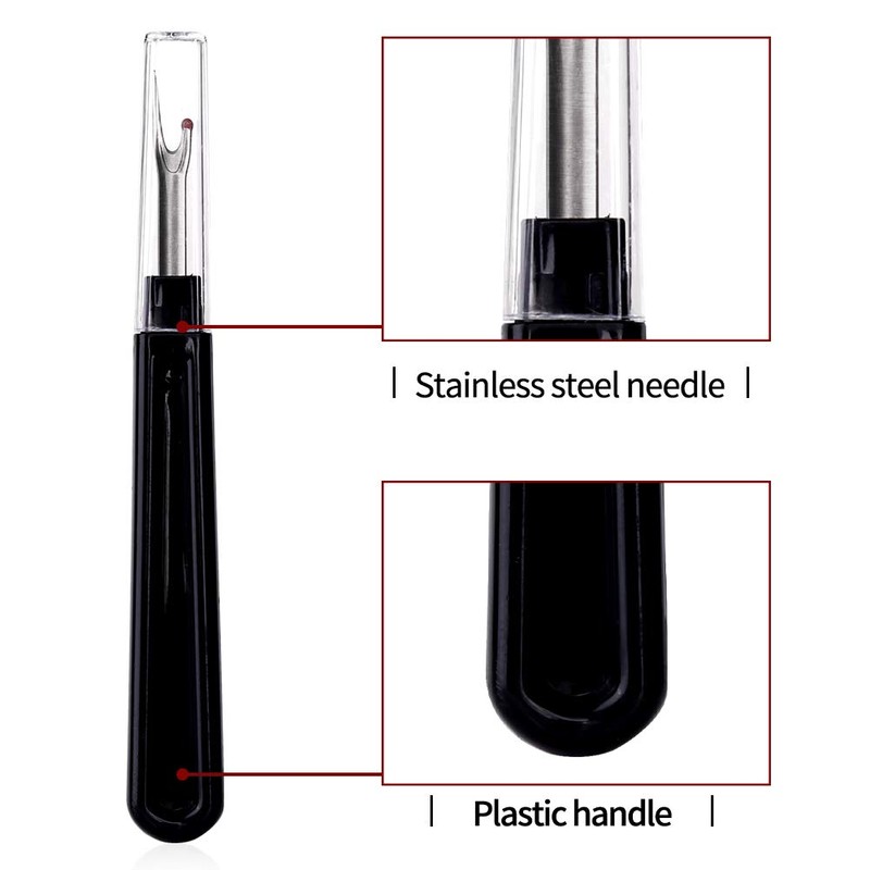 6 PCS Seam Ripper Set, Ergonomic Grip Seam Ripper for