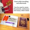 Fun Travel Wallet Holiday Organiser Passport Holder Passport Wallet Document
