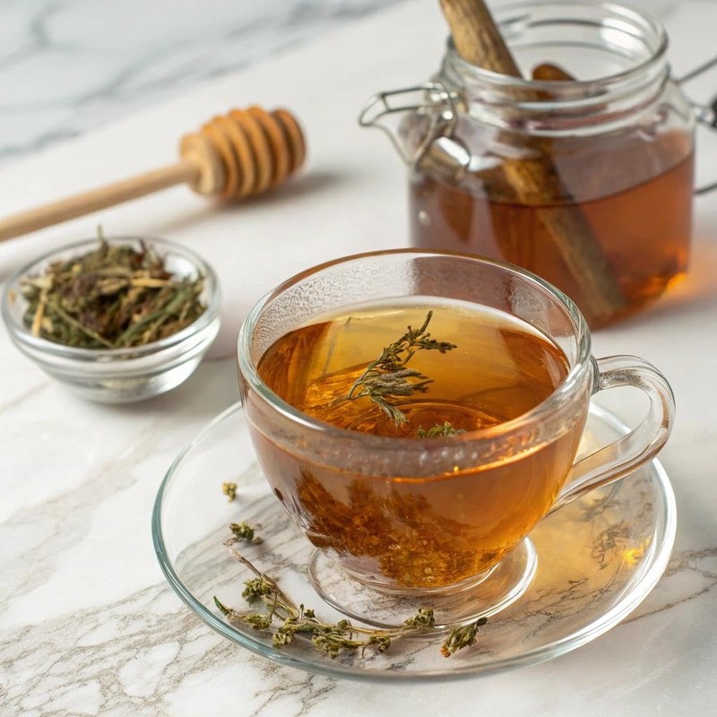 Samcci - Mugwort Tea Bag, 50 Teabags - 100% Natural