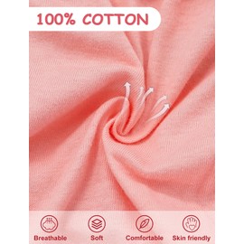 Adigau Unisex Baby 4 Pack Potty Training Pants Toddler Infant Soft Cotton Underwear Strong Absorbent Underpants Lycopene 12-24 Months