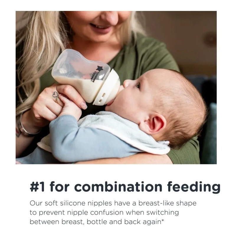 Biberones Tommee Tippee Natural Start 9oz 3 Pack Mamilas