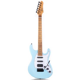 Grote Electric Solid Body Guitar Modern-GST For Beginners (Daphne Blue)