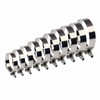 10PCS Stainless Steel T-Bolt Clamps Turbo Intake Intercooler Clamp Range