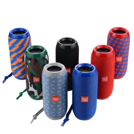OEM T&G TG117 Speaker Outdoor Mini Wireless BT Sports Waterproof Subwoofer Portable Blue Tooth Tf Card Speakerscolor: Red