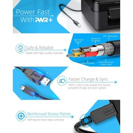 6Ft Long USB-Printer-Cable 2.0 for HP OfficeJet Laserjet Envy; Canon Pixma; Epson Workforce Stylus Expression Home; Brother; Silhouette Cameo; Dell Scanner Fax High Speed Cord 2.0