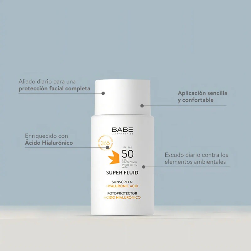 Fotoprotector Facial Babé Hidratación Spf50 50ml
