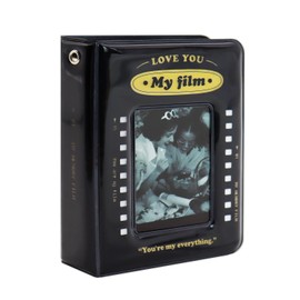 1 x Photocard Binder Trading Cards Albums Mini Photo Album Kpop Photocard Holder 80 Pockets (Film)