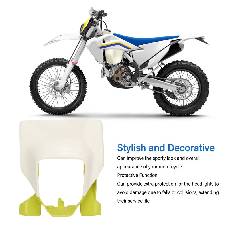Motorcycle Headlight Mask Protective Impact Proof Headlight Cover Fairing for