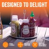 Yukon Glory™ Lazy Susan Caddy for Utensils, Condiments, Napkins, Salt