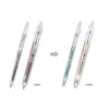 Pilot FriXion Ball 4 Erasable Multi-Color Ballpoint Pen, Transparent Body