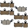 Caltric Front and Rear Brake Pads for Yamaha R1 YZFR1