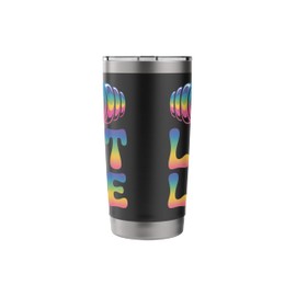 Lift Life Dumbbell Graphic, Motivational Fitness Lifestyle Stainless Steel Insulated Tumbler