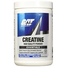 GAT SPORT 100% Monohidrato de creatina en polvo - 300 gr - 60 porciones - Para hombres y mujeres - Sin Sabor - 100'% Creatina Micronizada de alta pure